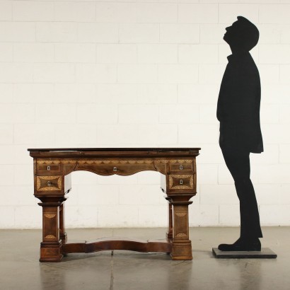 Scrivania Biedermeier Austria-Ungheria