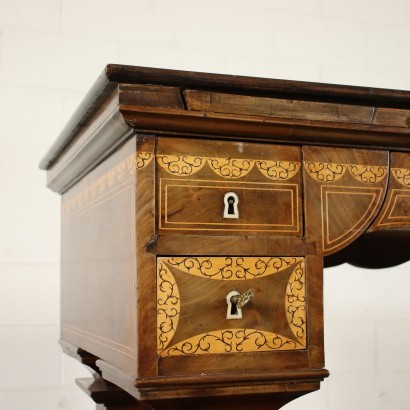 Scrivania Biedermeier Austria-Ungheria