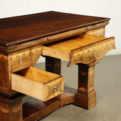 Scrivania Biedermeier Austria-Ungheria