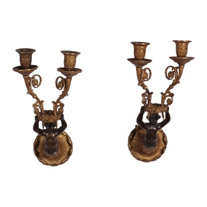 Coppia di Applique Napoleone III