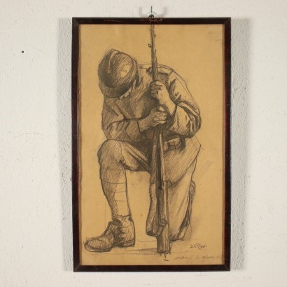 Emilio Rizzi Pancil on Papr Italy 20th Century