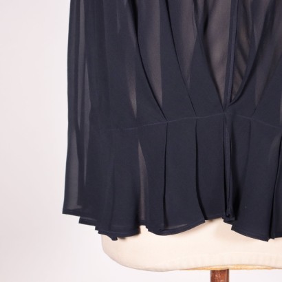 Blusa in Seta Smanicata Giorgio Armani