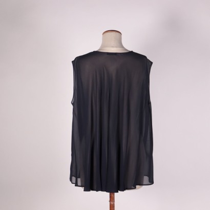Blusa in Seta Smanicata Giorgio Armani