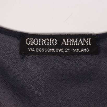 Blusa in Seta Smanicata Giorgio Armani