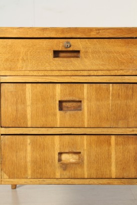 modernariato, scrivania modernariato, scrivania guglielmo ulrich, scrivania con cassetti