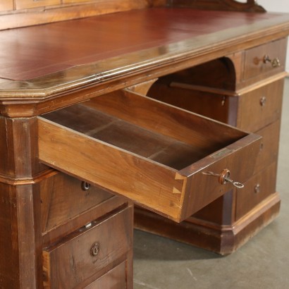 antiquariato, scrivania, antiquariato scrivanie, scrivania antica, scrivania antica italiana, scrivania di antiquariato, scrivania neoclassica, scrivania del 800