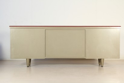 Mobile ufficio Trau_79997 modernariato, mobile ufficio modernariato, mobile ufficio trau, mobile anni 50, piano in skai