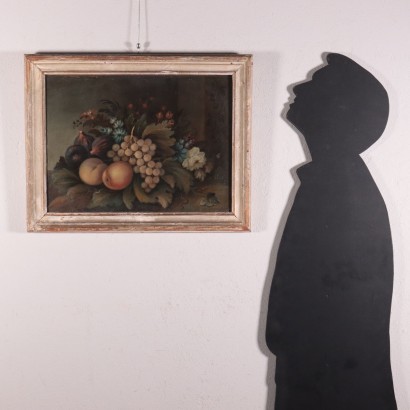 Coppia di Nature morte con Fiori e F