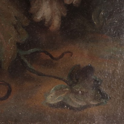 Coppia di Nature morte con Fiori e F