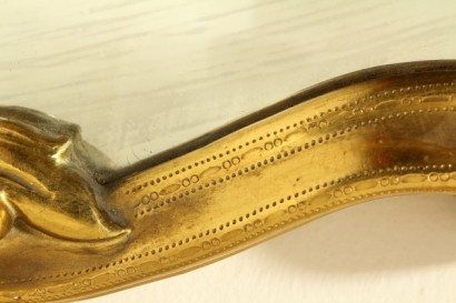Specchiera dorata_80286 bottega 900, antiquariato, specchiera primi 900, specchiera dorata, intagli