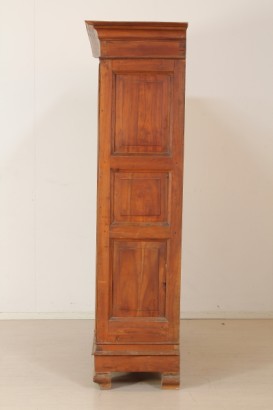 Guardarropa de madera de cerezo_80298 900 tienda antigüedades, construcción de vestuario, final 800, gabinete de la cereza