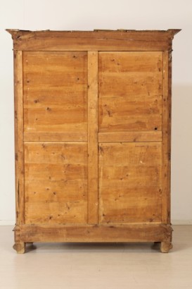 Guardarropa de madera de cerezo_80299 900 tienda antigüedades, construcción de vestuario, final 800, gabinete de la cereza