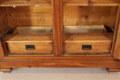 Guardarropa de madera de cerezo_80302 900 tienda antigüedades, construcción de vestuario, final 800, gabinete de la cereza