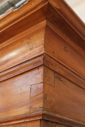 Guardarropa de madera de cerezo_80304 900 tienda antigüedades, construcción de vestuario, final 800, gabinete de la cereza