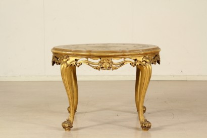 bottega del 900, antiquariato, tavolino barocchetto, tavolino in tiglio, primi del 900