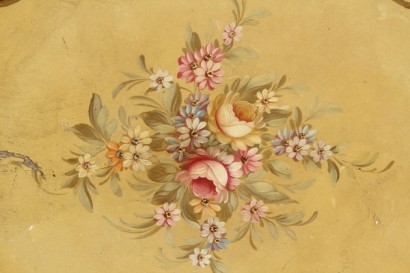 bottega del 900, antiquariato, tavolino barocchetto, tavolino in tiglio, primi del 900