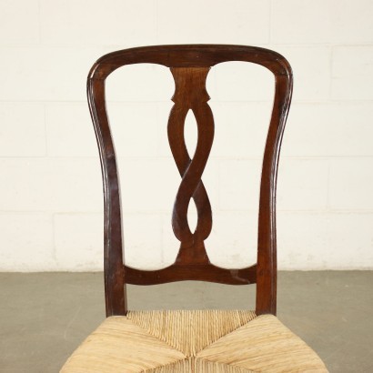 antiquariato, sedia, antiquariato sedie, sedia antica, sedia antica italiana, sedia di antiquariato, sedia neoclassica, sedia del 800,Gruppo di Sette Sedie Modenesi