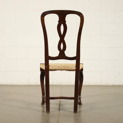 antiquariato, sedia, antiquariato sedie, sedia antica, sedia antica italiana, sedia di antiquariato, sedia neoclassica, sedia del 800,Gruppo di Sette Sedie Modenesi