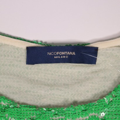 Top Nico Fontana Paillettes - Italie