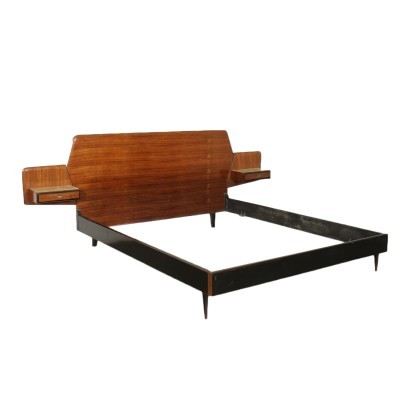 Bett Palisander Italien 1950er-1960er