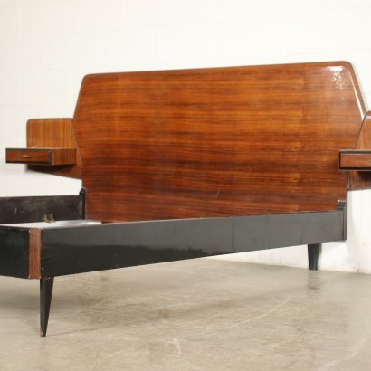 Bett Palisander Italien 1950er-1960er