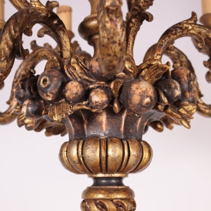 Moor Shaped Revival Torch Holder Resin Italy 20th Century