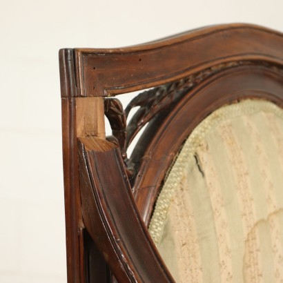 Paire de Fauteuils Néoclassiques Véronais italie '700