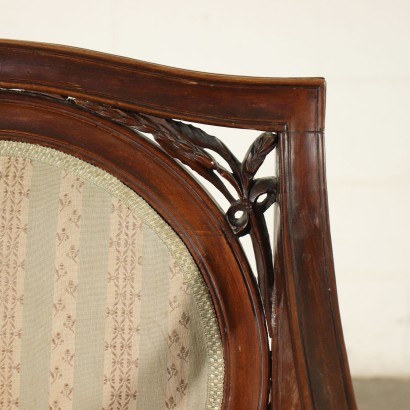 Paire de Fauteuils Néoclassiques Véronais italie '700
