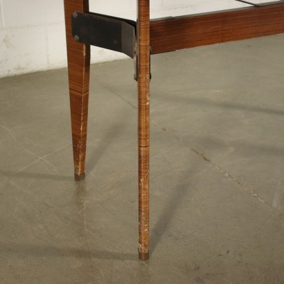Tisch Laminat Palisander Metall Italien 50s-60s