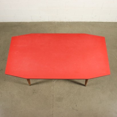 Tisch Laminat Palisander Metall Italien 50s-60s