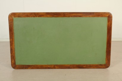 Scrivania anni 40_81346 modernariato, scrivania, anni 40, impiallacciato rovere, linoleum