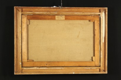 arte del 900, riccardo brambilla, riccardo brambilla 1871-1965, olio su tela