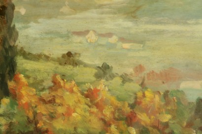 Richard Barakat_81382 art 900, Richard Barakat, Richard Barakat 1871-1965, paisaje, óleo sobre madera