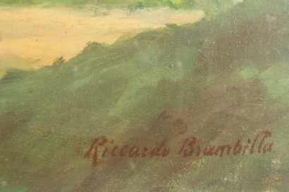 Richard Barakat_81383 art 900, Richard Barakat, Richard Barakat 1871-1965, paisaje, óleo sobre madera
