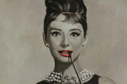 volto di Audrey Hepburn