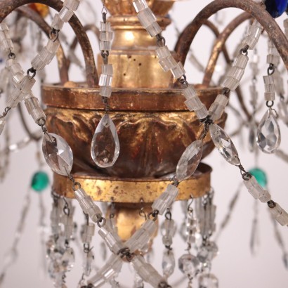 antiquariato, lampadario, antiquariato lampadari, lampadario antico, lampadario antico italiano, lampadario di antiquariato, lampadario neoclassico, lampadario del 800,Coppia di Lampadari Neoclassici Genovesi