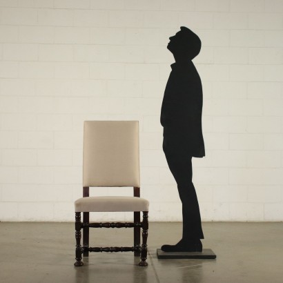 antiguo, silla, sillas antiguas, silla antigua, silla italiana antigua, silla antigua, silla neoclásica, silla del siglo XIX, grupo de seis sillones de carrete