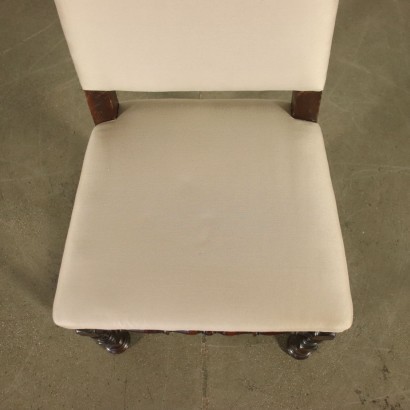 antiguo, silla, sillas antiguas, silla antigua, silla italiana antigua, silla antigua, silla neoclásica, silla del siglo XIX, grupo de seis sillones de carrete