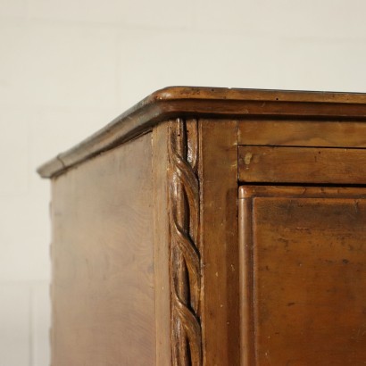 Neo-Classical Veronese Desk Silver Fir Walnut Italy 19th Century