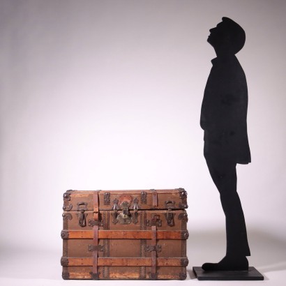 Vintage Rauchbach & Goldsmit Trunk USA 1920s