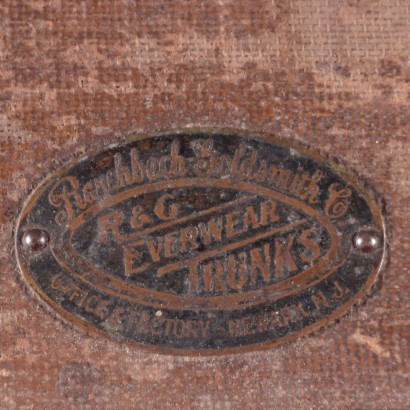 Vintage Rauchbach & Goldsmit Trunk USA 1920s
