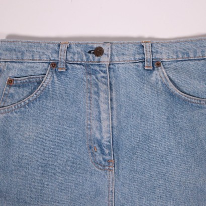 Valentino Vintage Denim Skirt