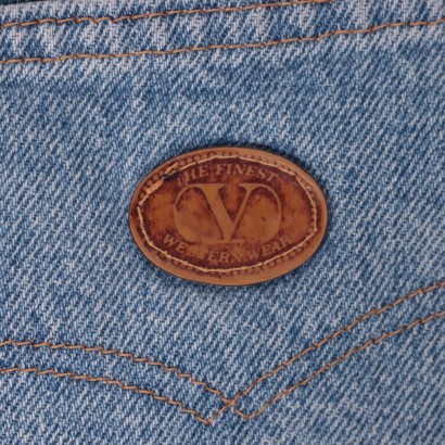 Valentino Vintage Denim Skirt