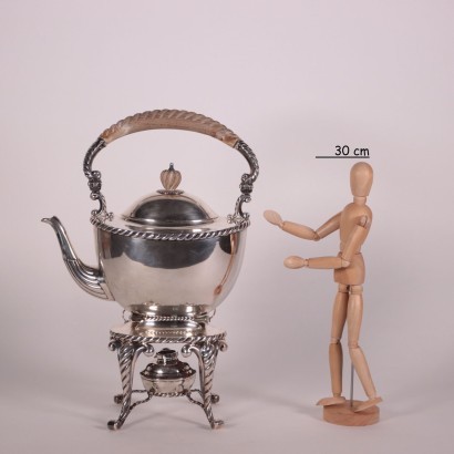 antiquariato, oggettistica, antiquariato oggettistica, oggettistica antica, oggettistica antica italiana, oggettistica di antiquariato, oggettistica neoclassico, oggettistica del 800,Samovar in Argento