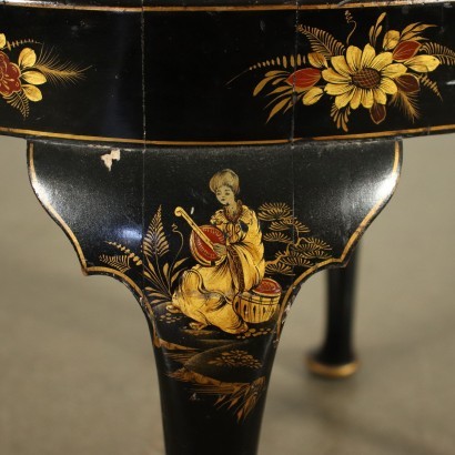antiquariato, sedia, antiquariato sedie, sedia antica, sedia antica italiana, sedia di antiquariato, sedia neoclassica, sedia del 800,Sgabello Inglese in Stile Chinoiserie