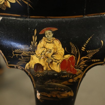 antiquariato, sedia, antiquariato sedie, sedia antica, sedia antica italiana, sedia di antiquariato, sedia neoclassica, sedia del 800,Sgabello Inglese in Stile Chinoiserie
