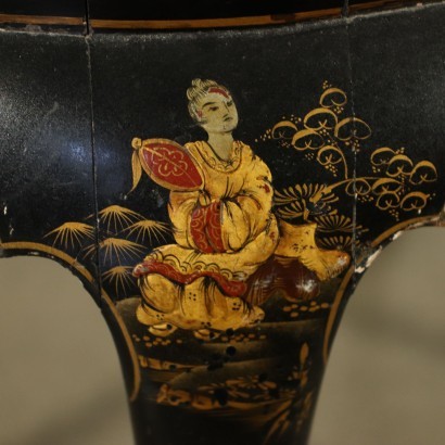 antiquariato, sedia, antiquariato sedie, sedia antica, sedia antica italiana, sedia di antiquariato, sedia neoclassica, sedia del 800,Sgabello Inglese in Stile Chinoiserie