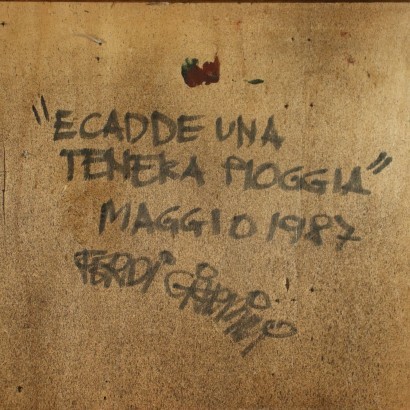 arte, arte italiana, arte Contemporanea italiana, arte Contemporanea,Ferdi Giardini,"E cadde una tenera pioggia0do,Ferdi Giardini,Ferdi Giardini
