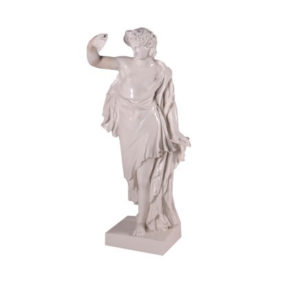 Capodimonte Ceramic Bacchante Naples Italy 19th Century