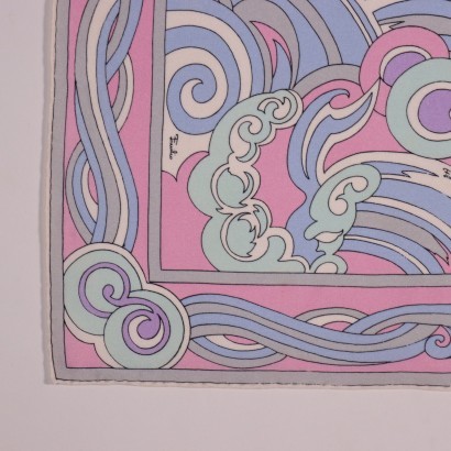Foulard in Seta Pucci Vintage
